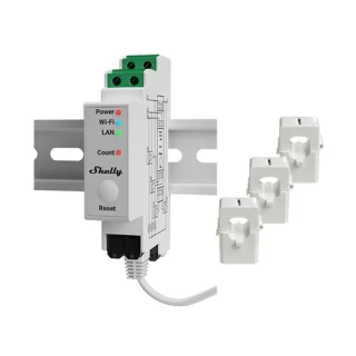 Shelly Pro 3EM (3-Phase Electricity Monitor) Relay