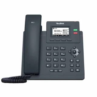 Yealink 10/100 desktop IP phone, excludes PSU T31P