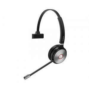 Yealink DECT Wireless On-Ear Mono Headset with Touch Screen Base Station - WH66-MONO